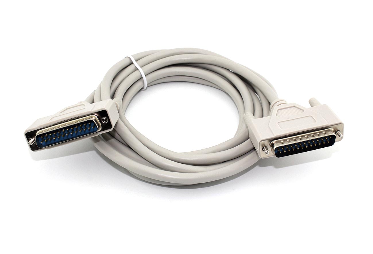 Кабель с разъёмами DB25 папа-папа 3 м