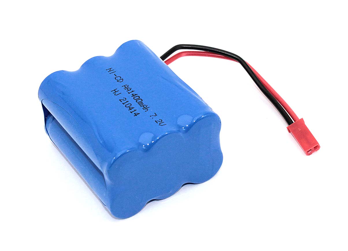 Аккумулятор Ni-Cd 7.2V 1400 mAh AA Row разъем JST (3+3)