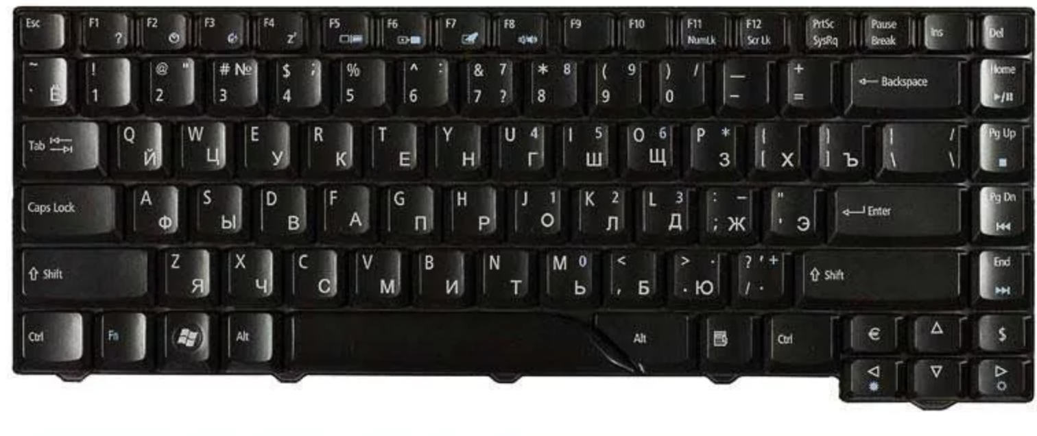 Клавиатура Acer Aspire 5235 OEM
