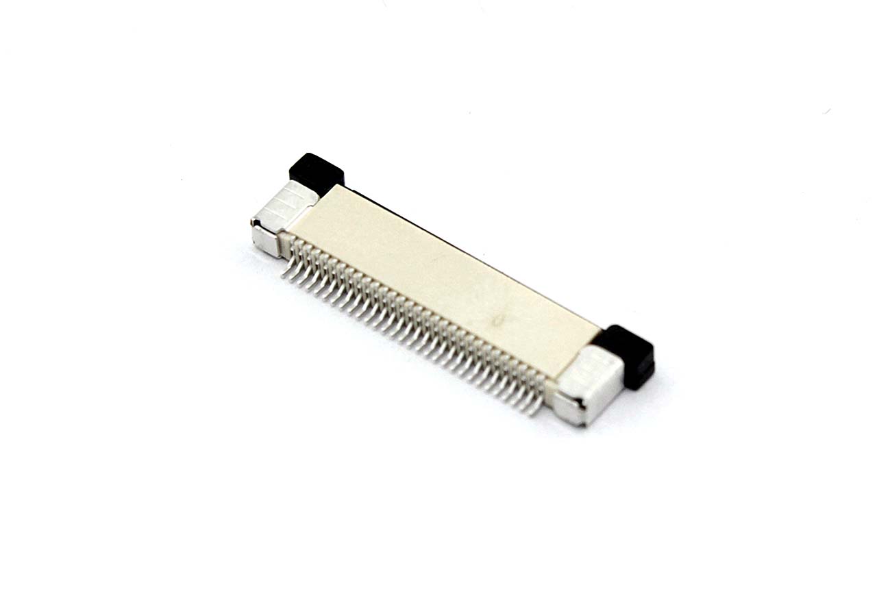 Разъем FPC  Half Coverage Top Contact 0.5K-BS-30PWB 30 pin высота 2мм шаг 0,5мм