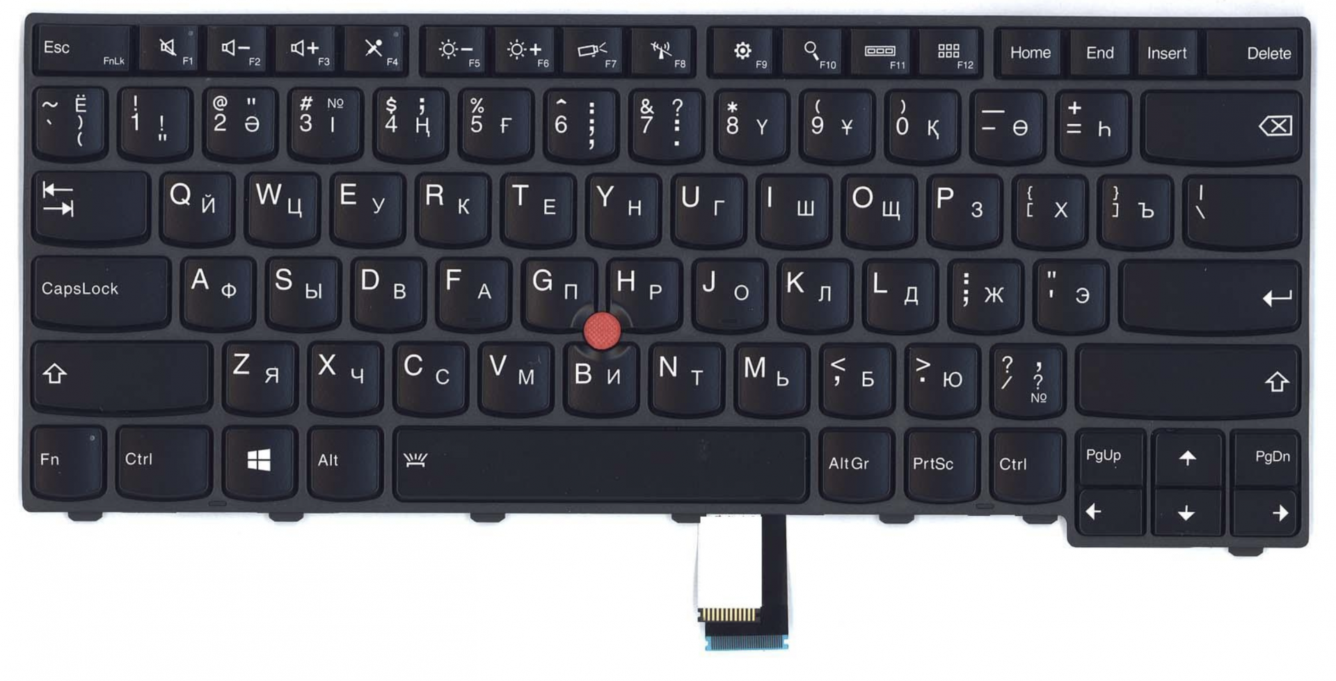 Клавиатура Lenovo ThinkPad L450 с подсветкой, OEM