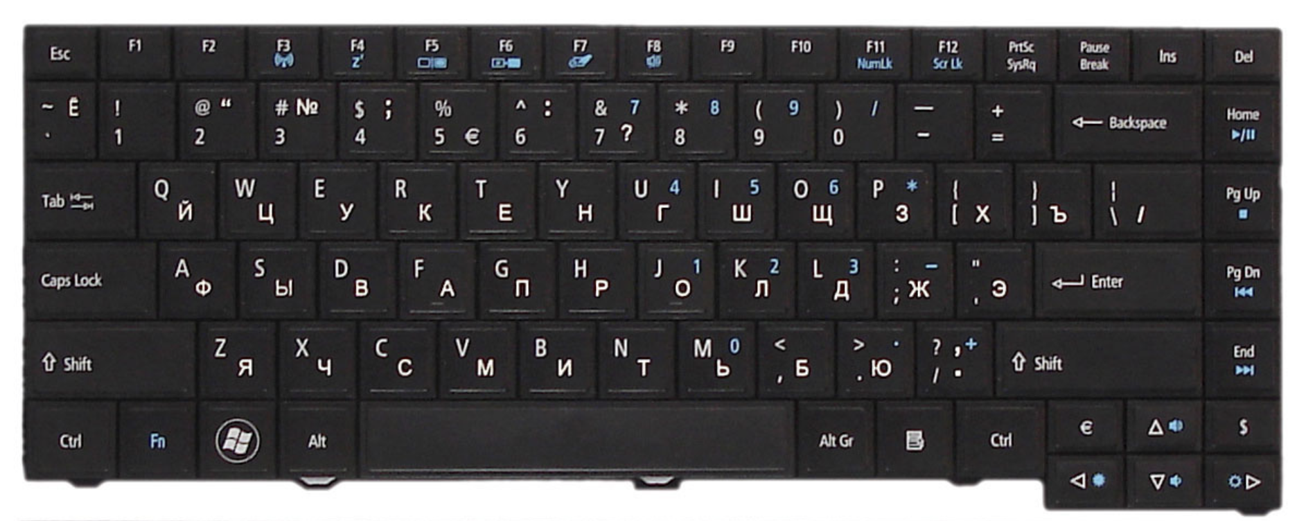 Клавиатура Acer TravelMate 4750G OEM