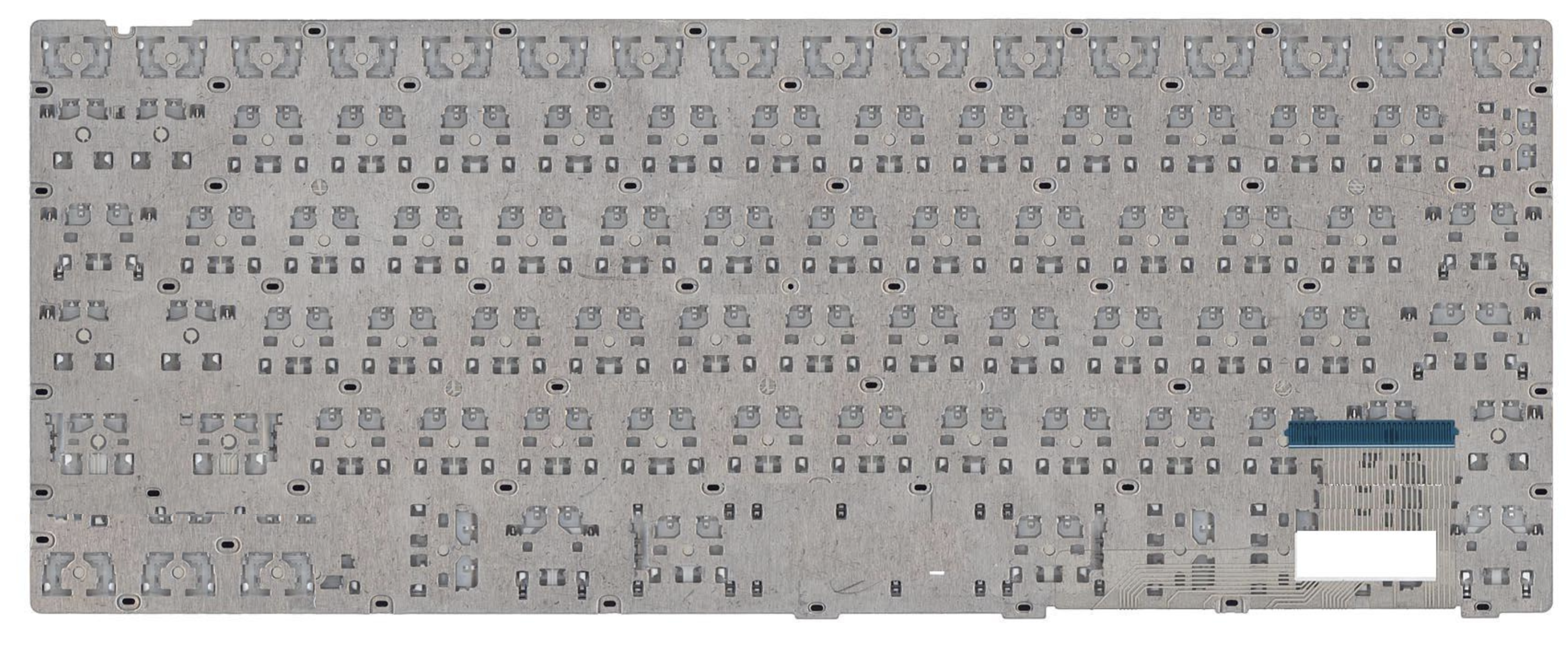 Клавиатура Samsung NP915S3G белая, без рамки,  OEM
