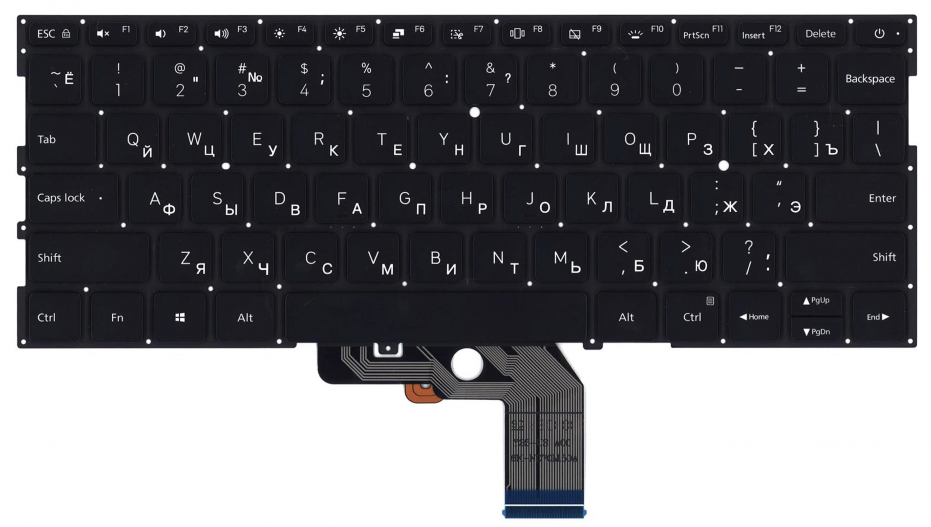 Клавиатура Xiaomi Mi Air 13.3 с подсветкой, OEM