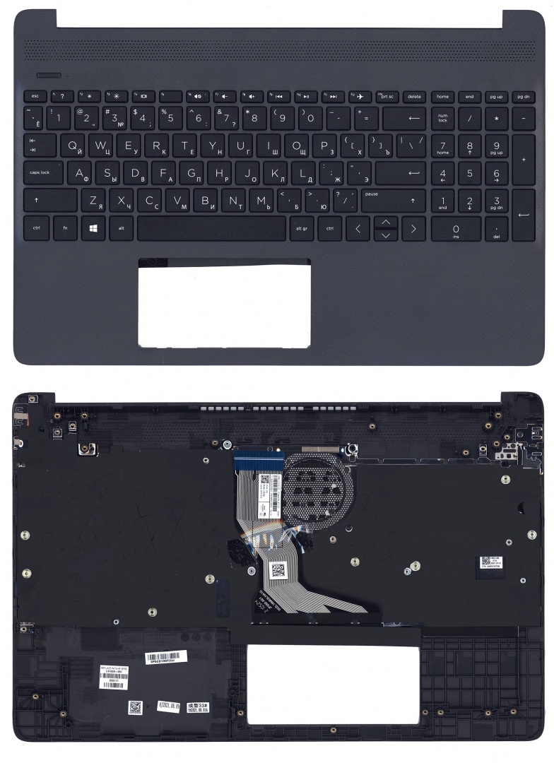 Клавиатура для ноутбука HP 15-EF 15-DY топкейс