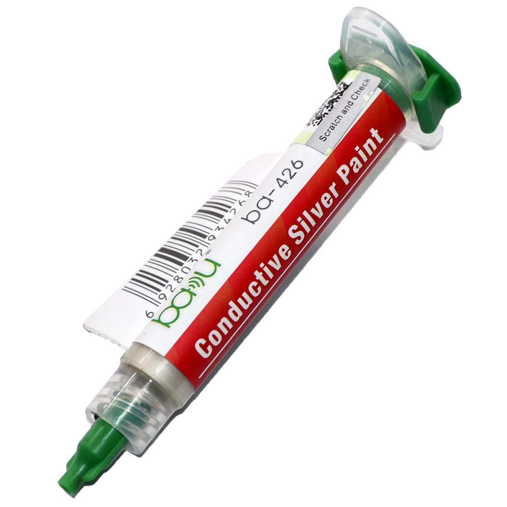 Клей токопроводный (жидкое серебро) BAKU BK-426