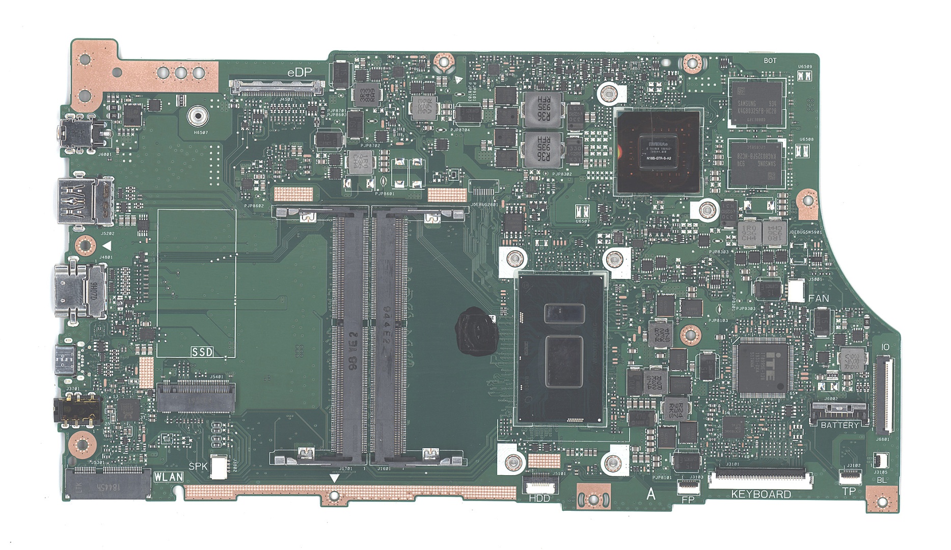 Материнская плата для Asus X530UF I7-8550U