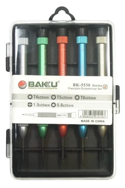 Набор отвёрток BAKU BK-5530 5 в 1