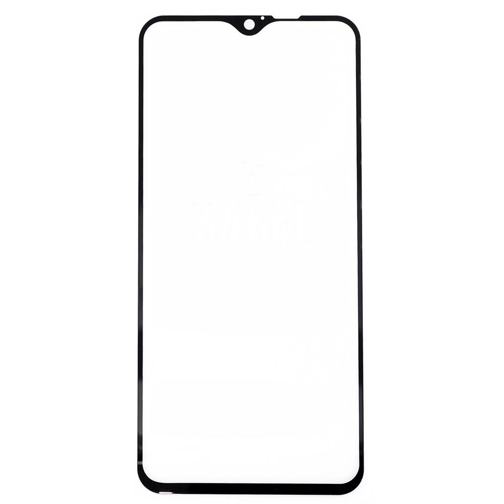 Защитное стекло Xiaomi Redmi Note8 Pro YOLKKI Progress 2,5D Full Glue с рамкой черное /в упак/