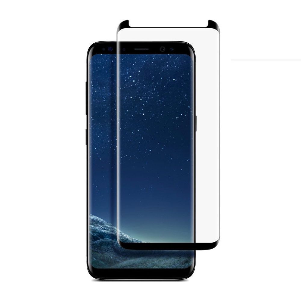 Защитное стекло 5D во весь экран Samsung Galaxy S8 Plus