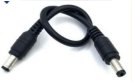 Кабель DC 5.5x2.5  18 AWG папа-папа 0,5 м с прямым штекером