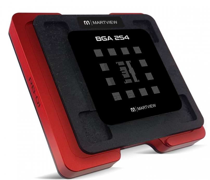 Платформа Martview RB-01 для реболлинга NAND флеш накопителей информации с набором трафаретов