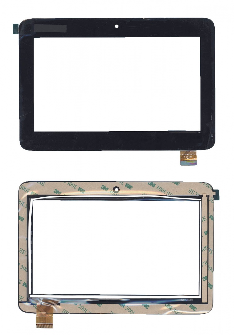 Сенсорное стекло (тачскрин) CY70S200781-01 черное