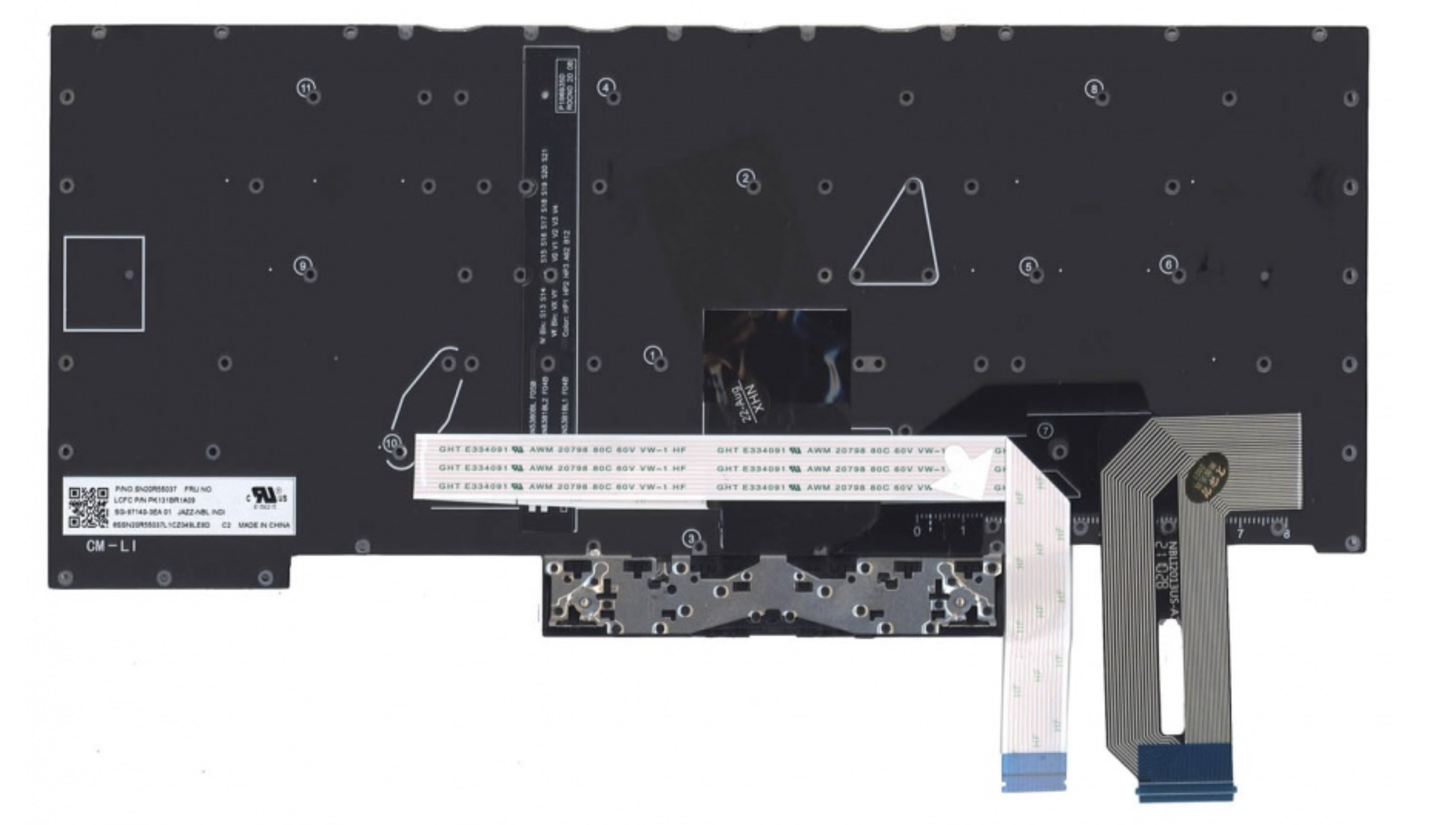 Клавиатура Lenovo ThinkPad T14s Gen2  с подсветкой, OEM