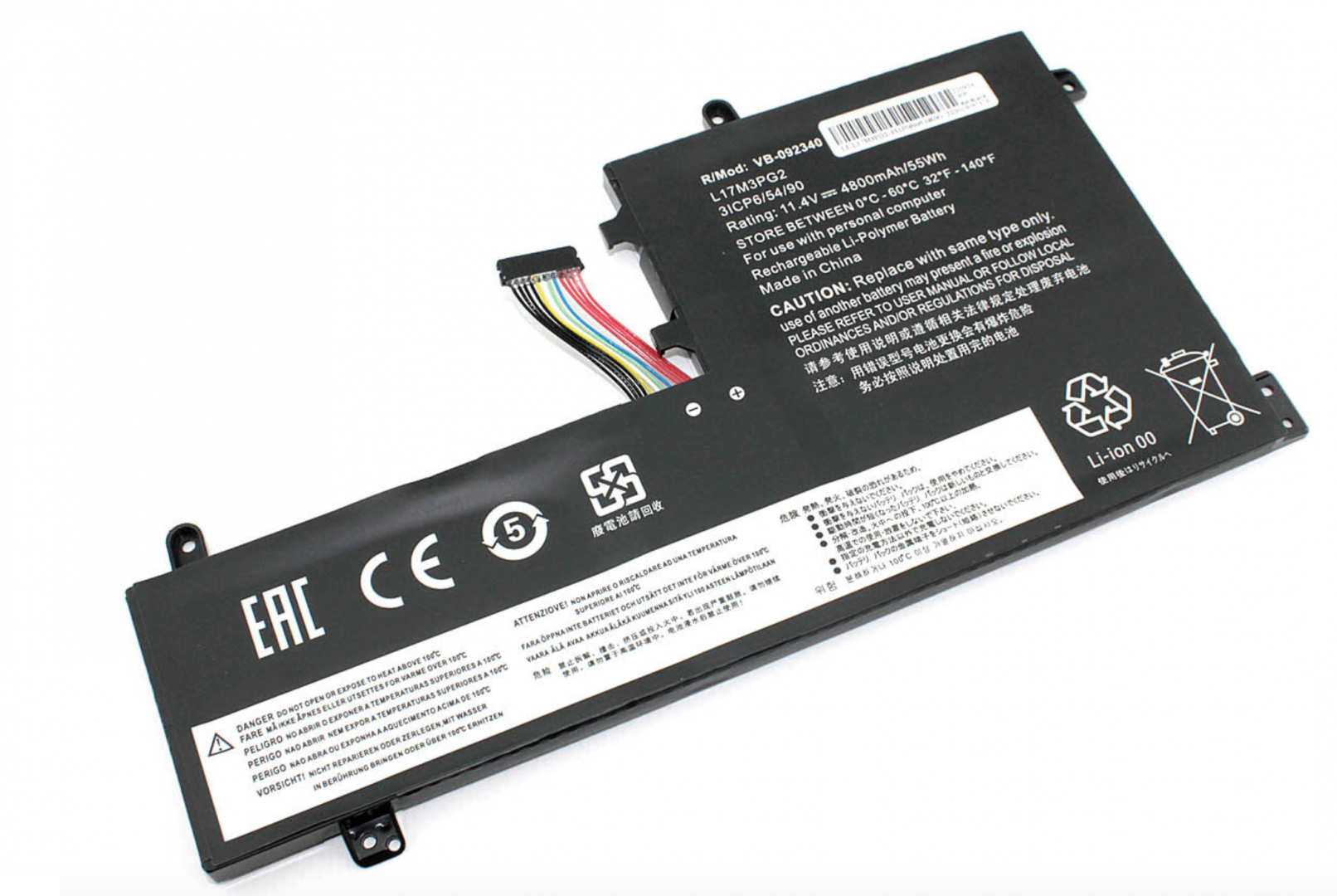 Аккумулятор Lenovo Legion Y740-15 11.4V, 4800mAh, OEM