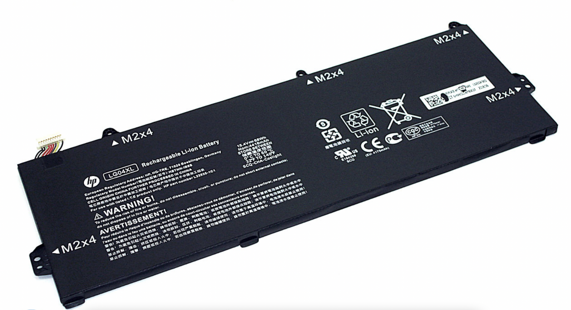 Аккумулятор HP LG04068XL (LG04XL) 15.4V 68Wh