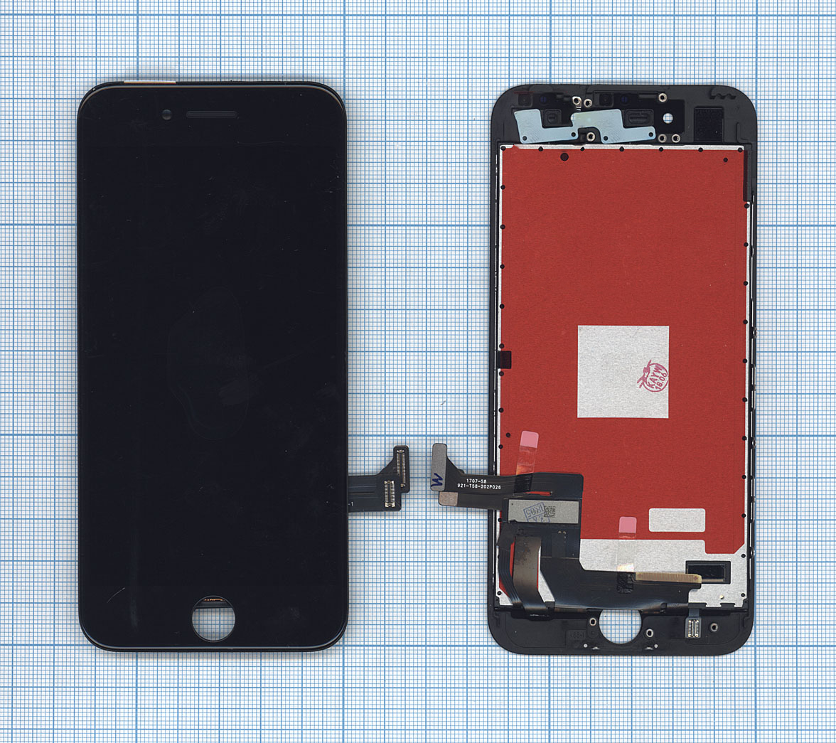 Дисплей для iPhone 7 в сборе с тачскрином (Hancai) черный