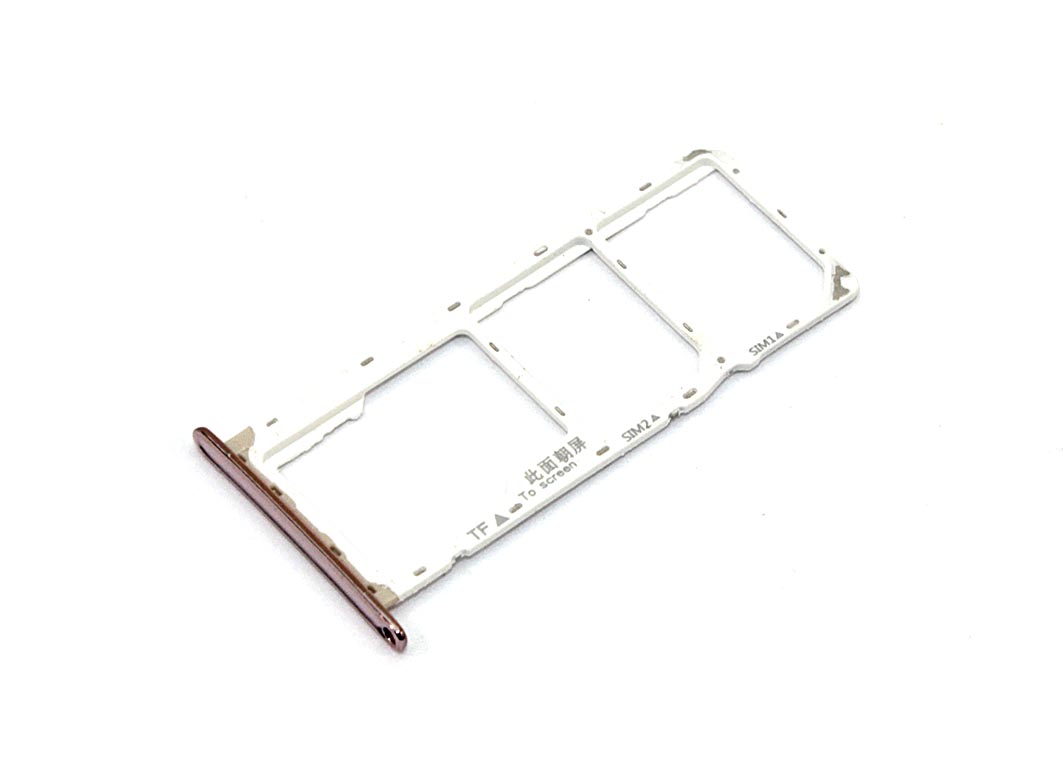 Лоток для SIM-карты Huawei Y6 2018 розовый