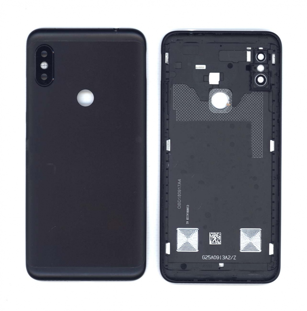 Задняя крышка для Xiaomi Redmi Note 6 черная
