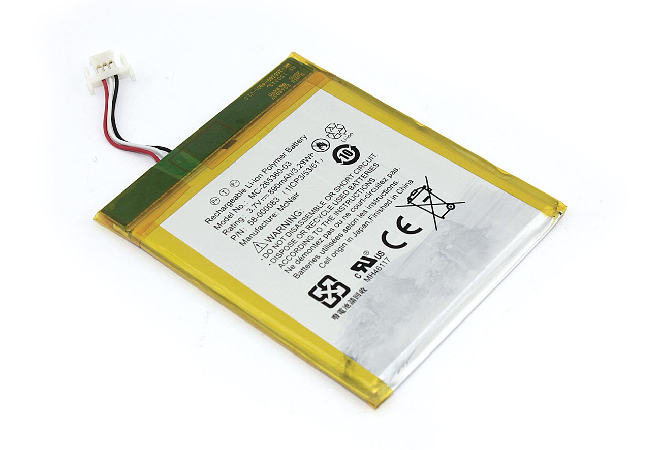 Аккумуляторная батарея для Amazon Kindle 7 (MC-265360-03) 3.7V 890mAh