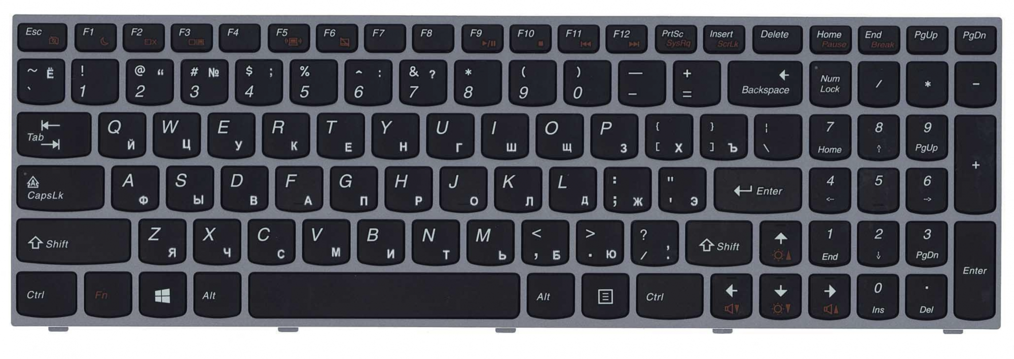 Клавиатура Lenovo IdeaPad M5400 OEM