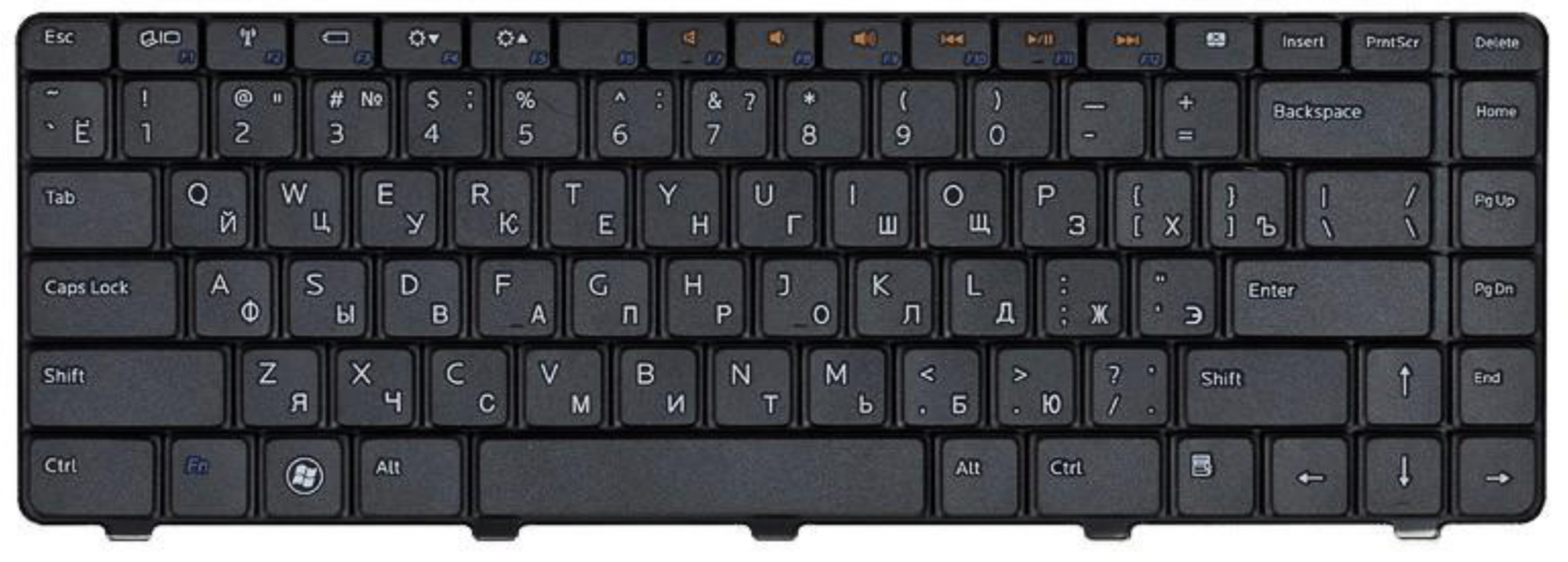 Клавиатура Dell Inspiron N4010 OEM