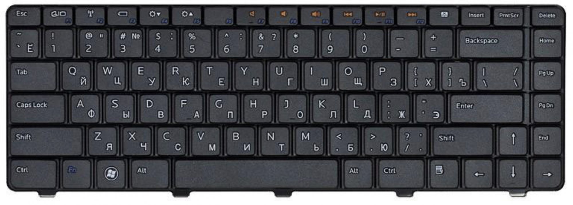 Клавиатура Dell Inspiron N3010 OEM