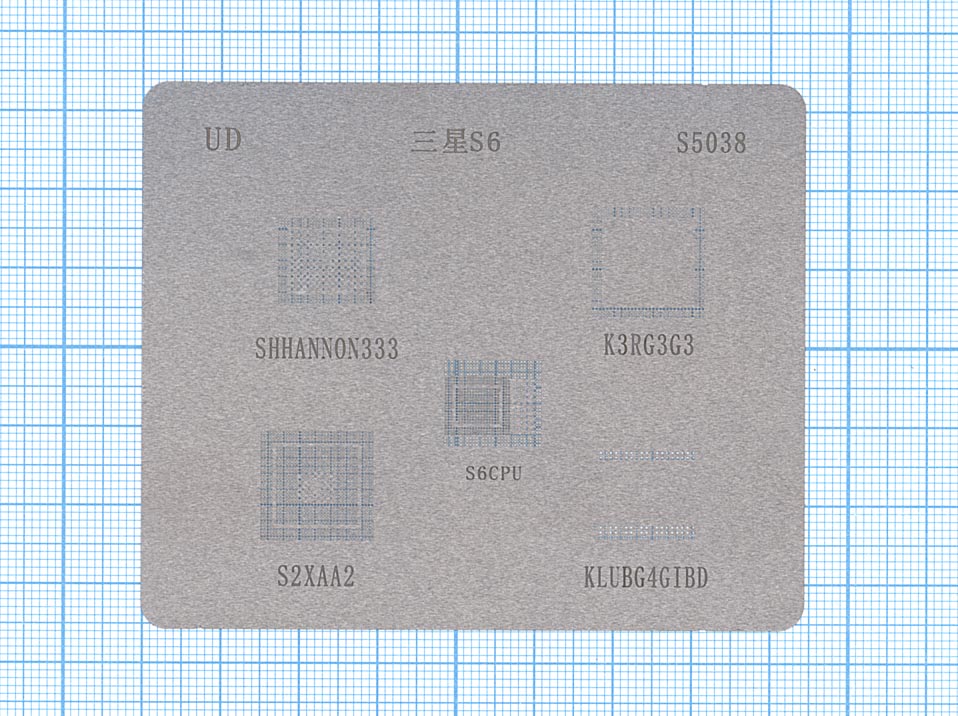 Трафарет BGA для Samsung Galaxy S6