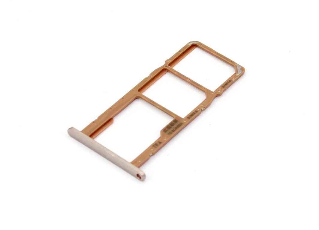 Лоток для SIM-карты Huawei Y5 2019 золотой