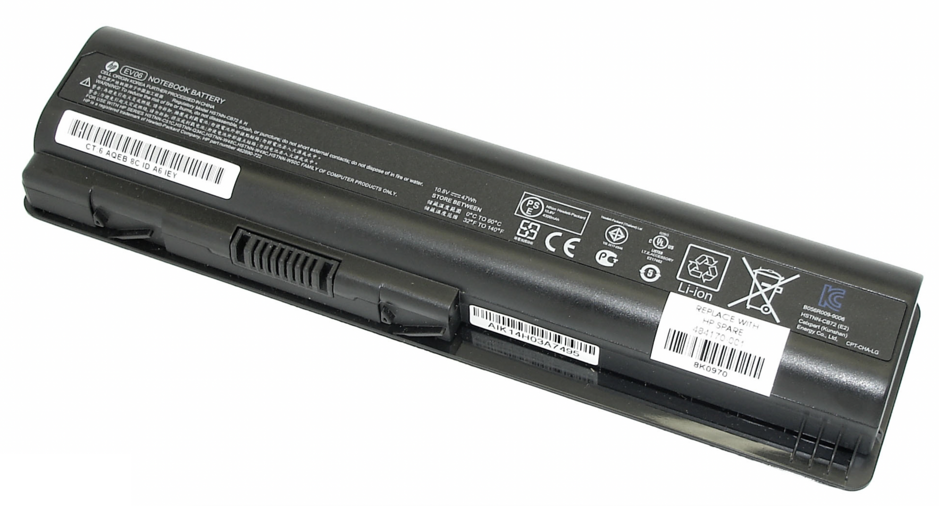 Аккумулятор HP Pavilion dv4-1000 10.8V, 47Wh, Original