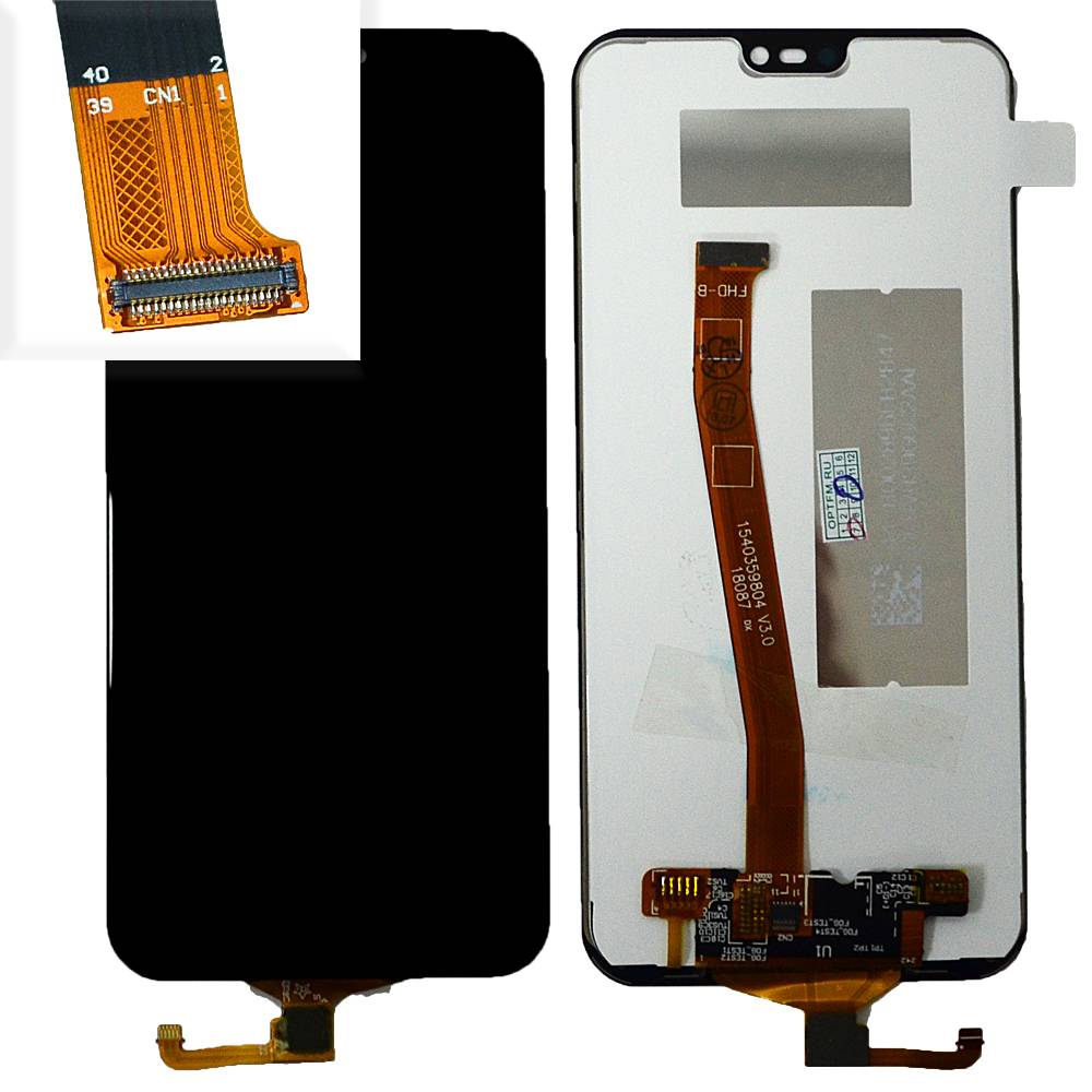 Дисплей Huawei P20 Lite/Nova 3E (ANE-LX1) 5,84" + тачскрин черный (матрица orig)