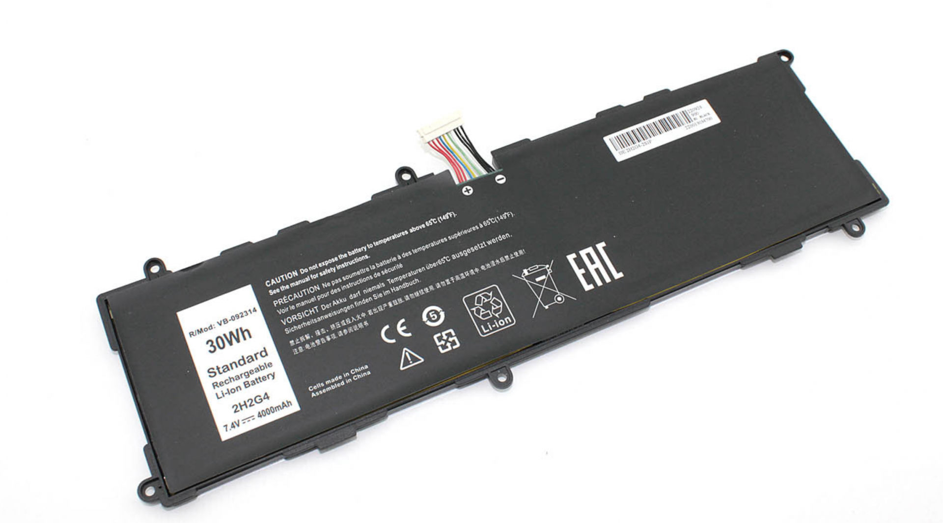 Аккумулятор Dell Venue 11 Pro 7140 7.4V, 4000mAh, OEM