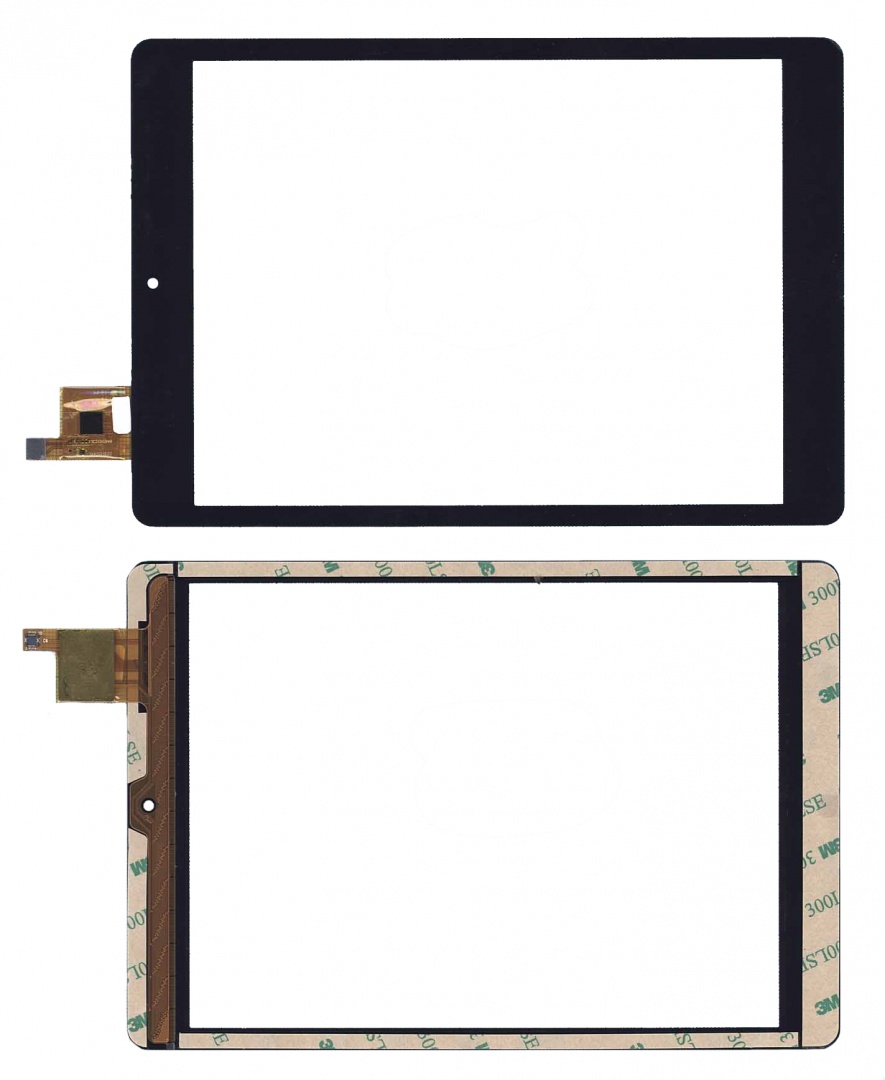 Сенсорное стекло (тачскрин) TOPSUN G7034 A1 черное
