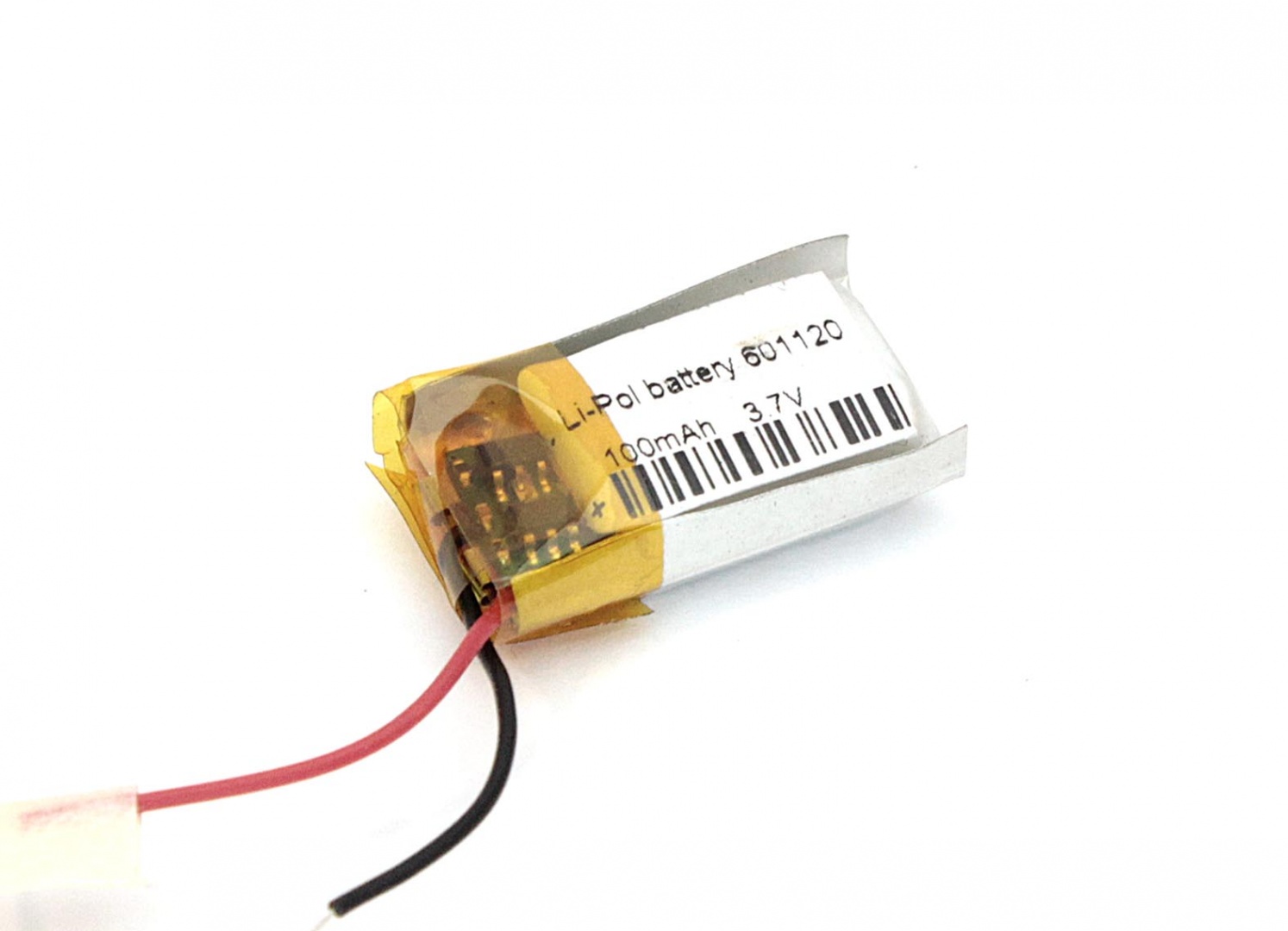 Аккумулятор Li-Pol (батарея) 6*11*20мм 2pin 3.7V/100mAh