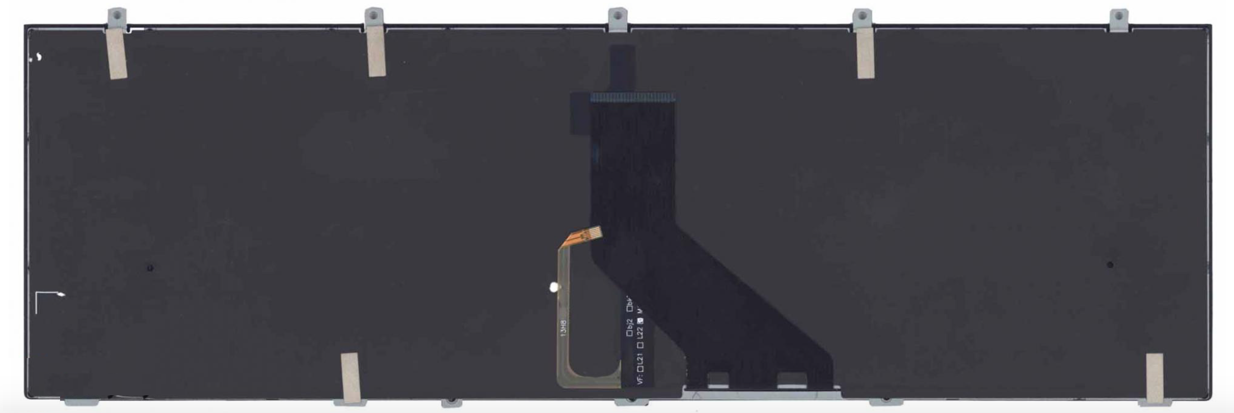 Клавиатура DNS 0170720 c рамкой (плоский ENTER) подсветка OEM