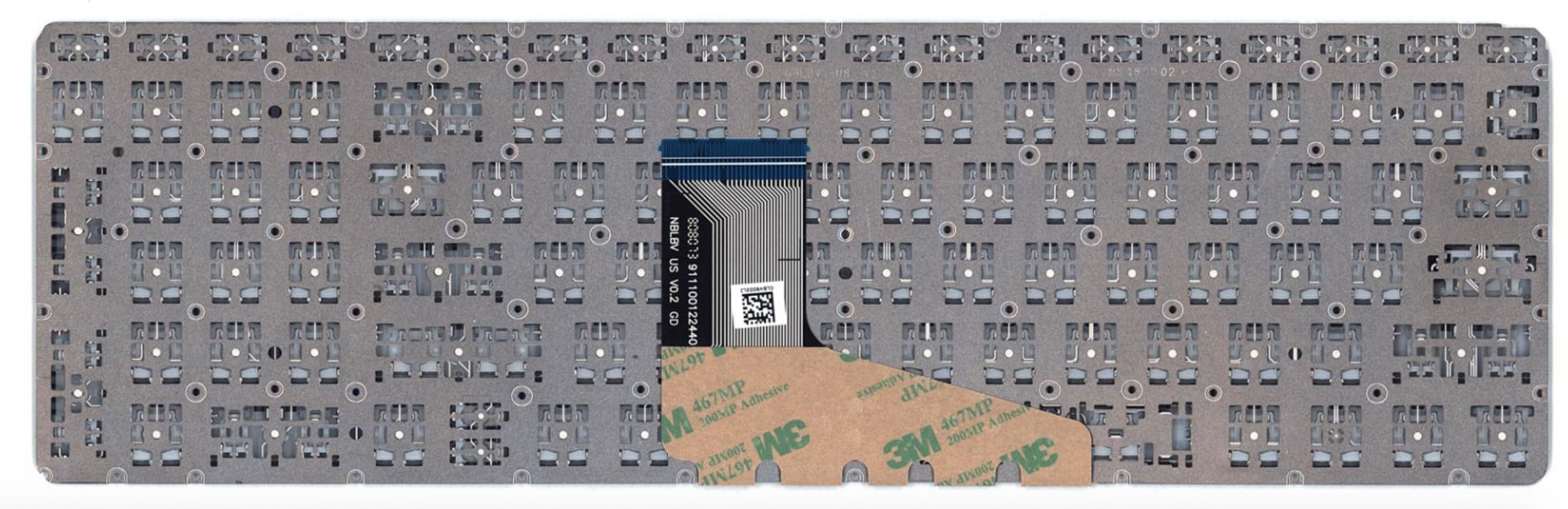 Клавиатура HP ﻿Spectre X360 15-CH055NA с подсветкой, OEM