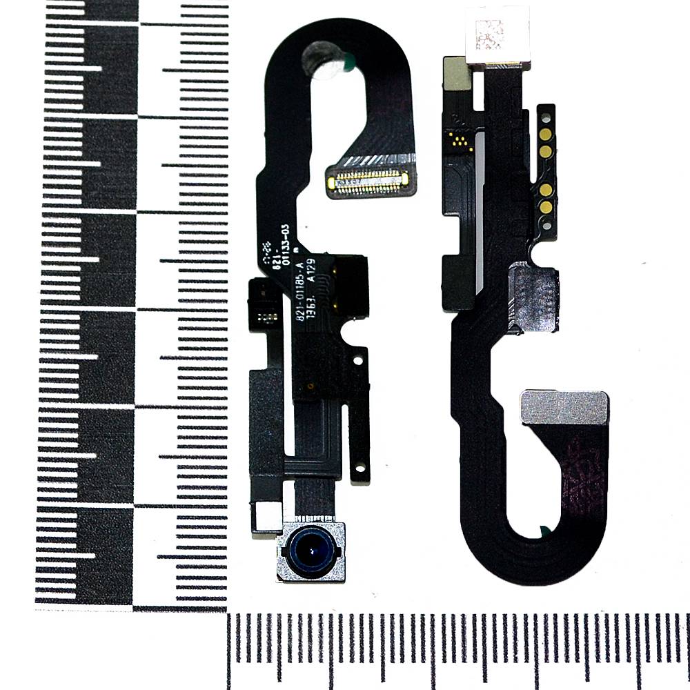 Шлейф iPhone 8 + светочувствительный элемент + фронтальная камера (в сборе)