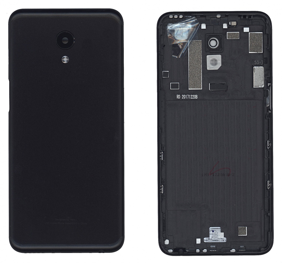 Задняя крышка для Meizu M6S черная