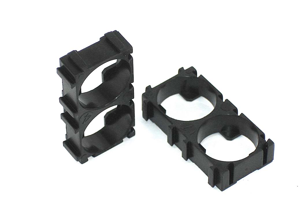 Держатель для 2-х Li-ion аккумуляторов 18650 (в комплекте пара держателей)