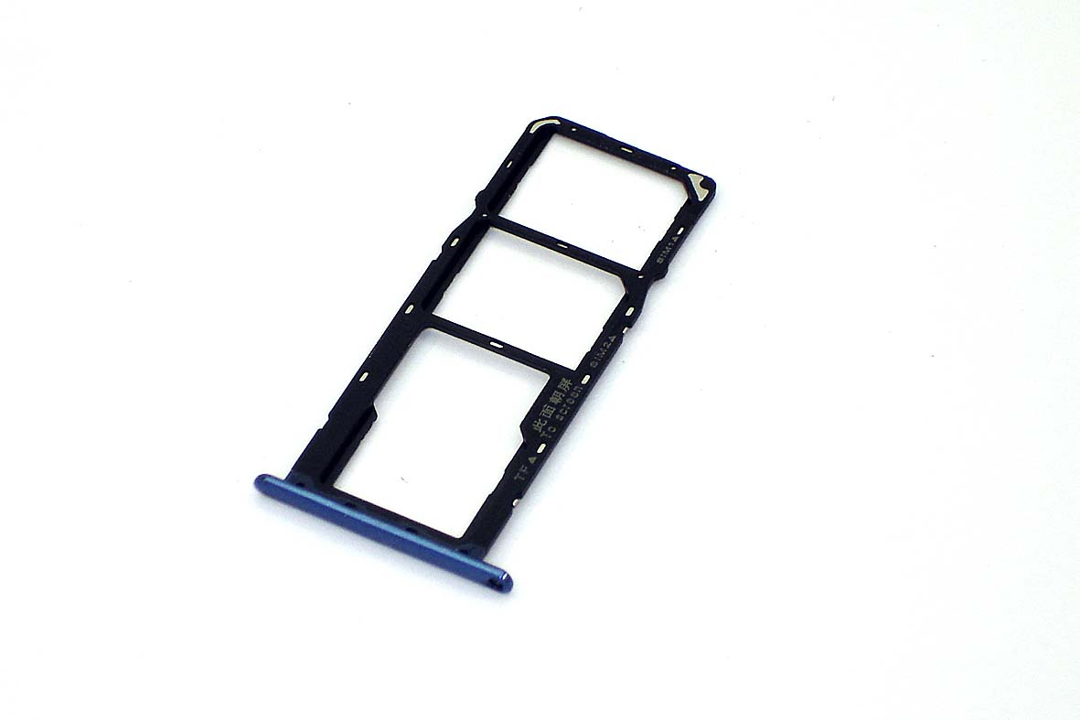 Лоток для SIM-карты Huawei Honor 7A синий
