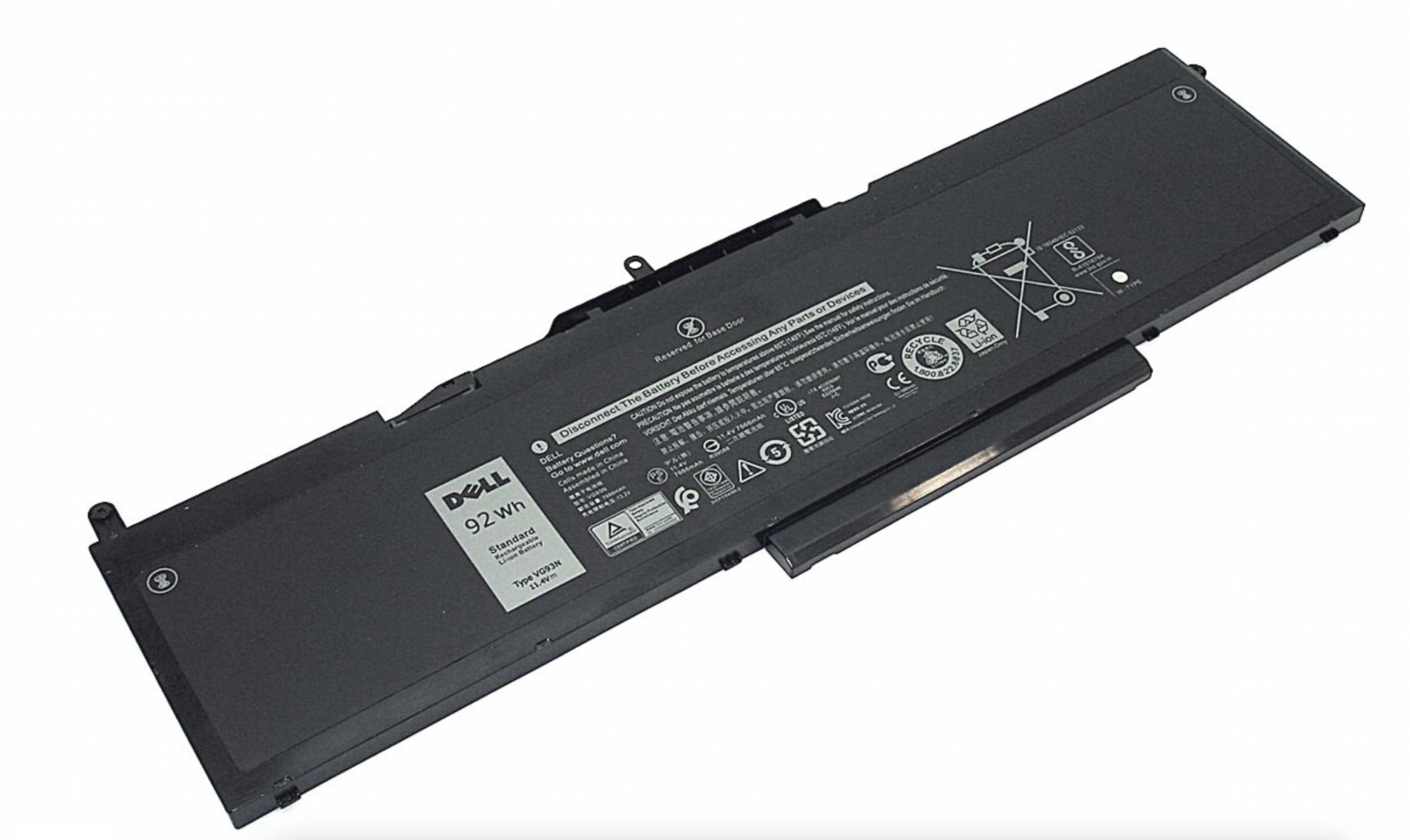 Аккумулятор DELL Precision 5520 5520-8708 11.4V, 7666mAh, Original