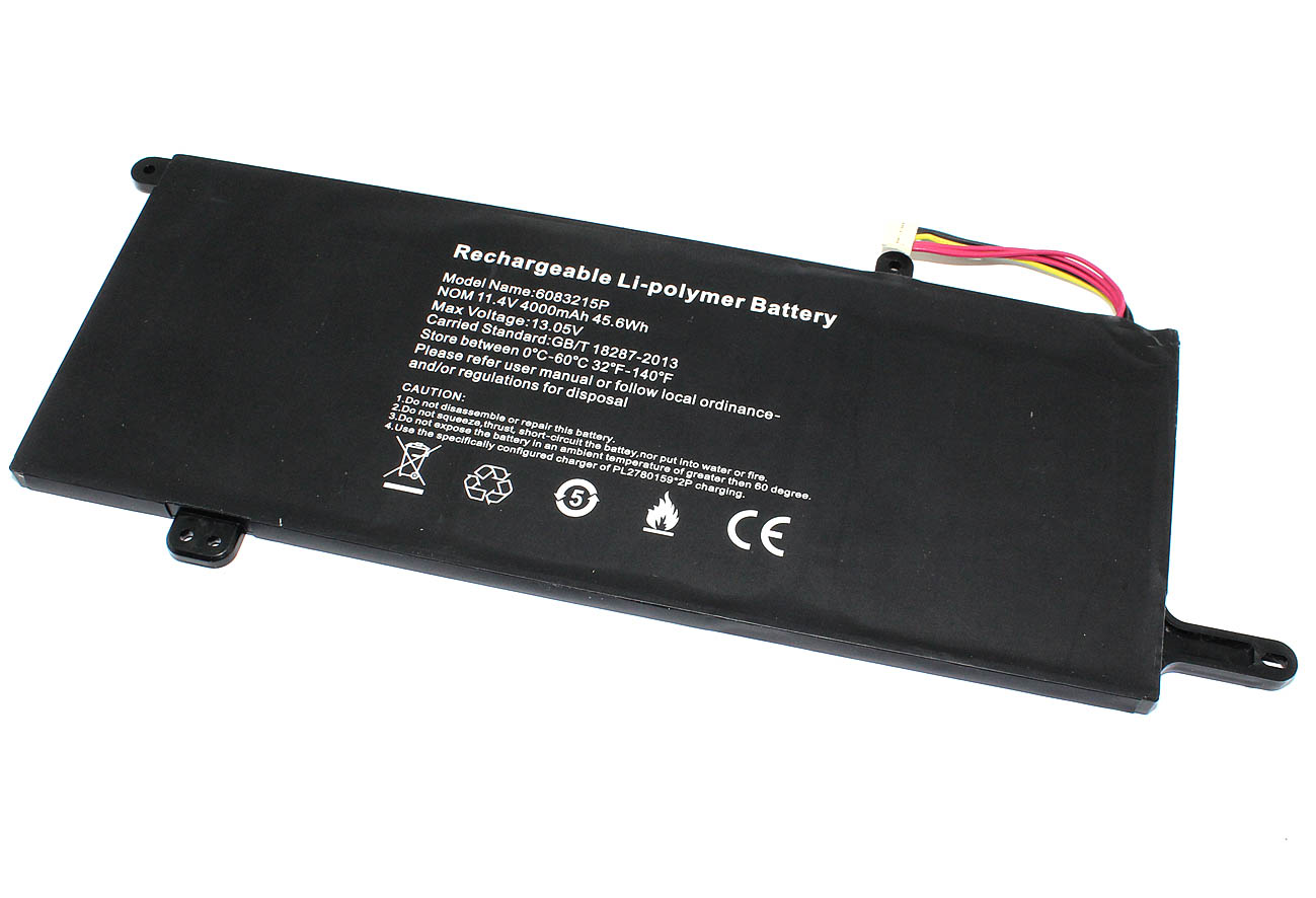 Аккумуляторная батарея для ноутбука Echips Pro (6083215P) 11.4V 4000mAh/45.6Wh