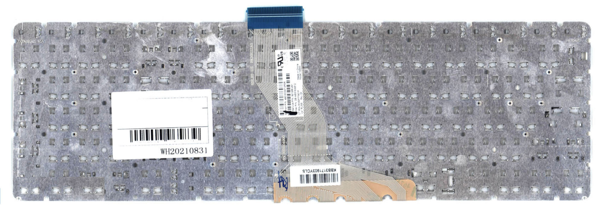 Клавиатура HP 255 G6 белая, OEM