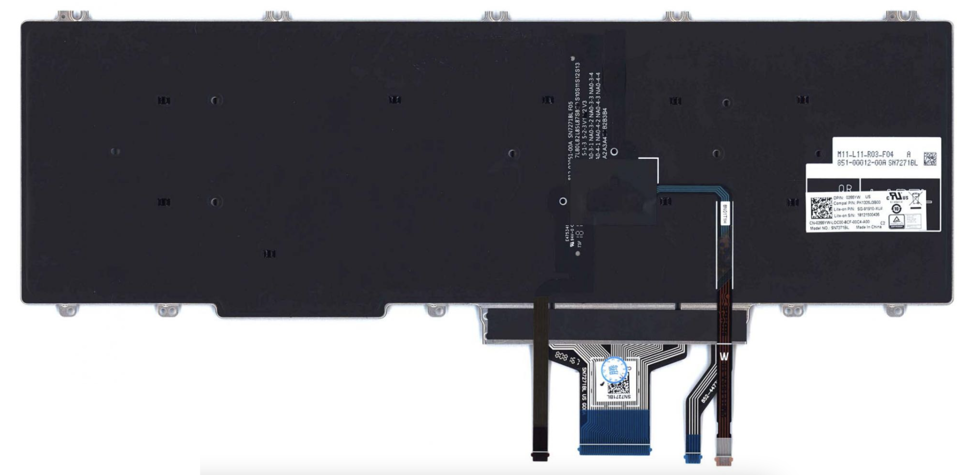 Клавиатура DELL Precision 7720, 7720-8062 с подсветкой, OEM