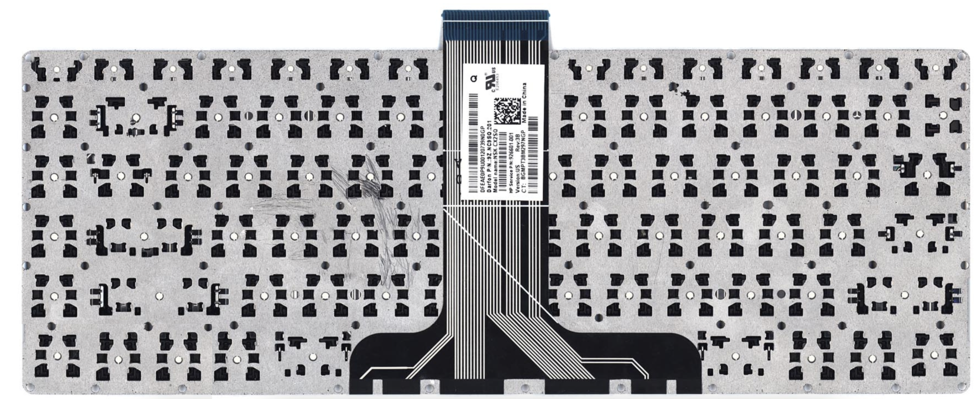 Клавиатура HP Stream 14-ax000ur без рамки, горизонтальный Enter, OEM