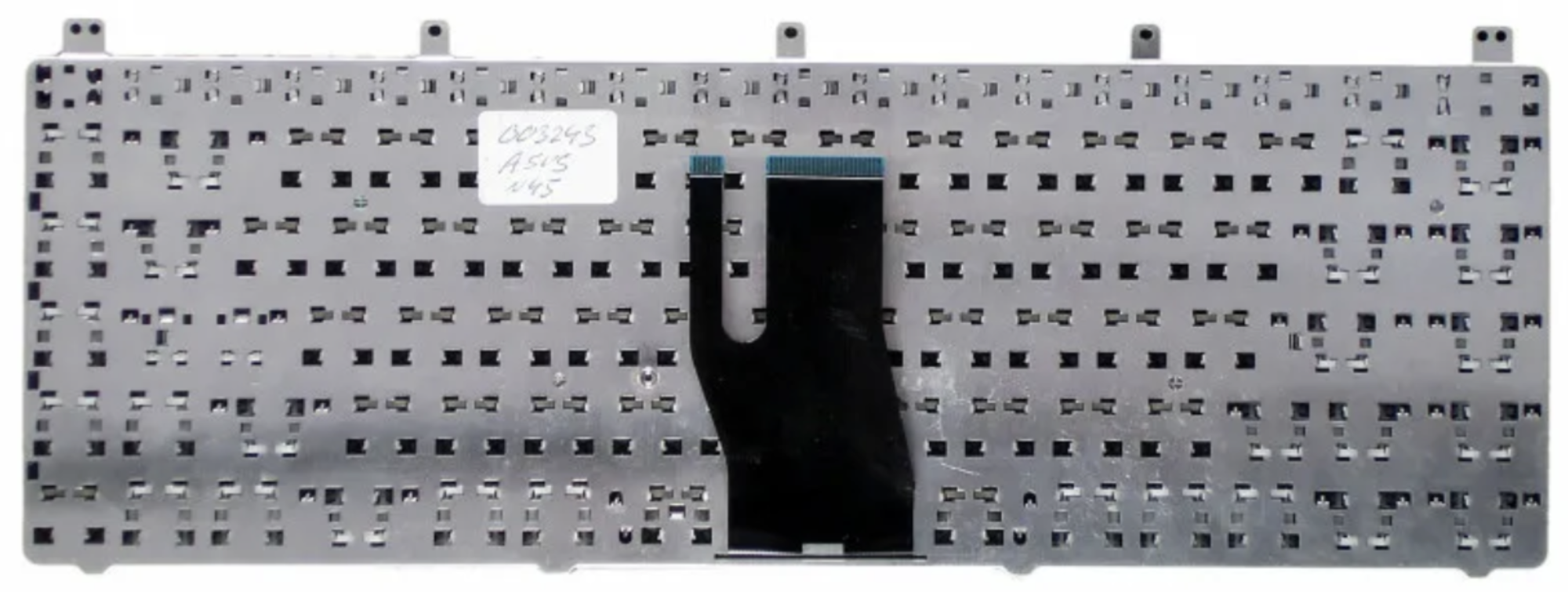 Клавиатура ASUS N45S серебристая, OEM