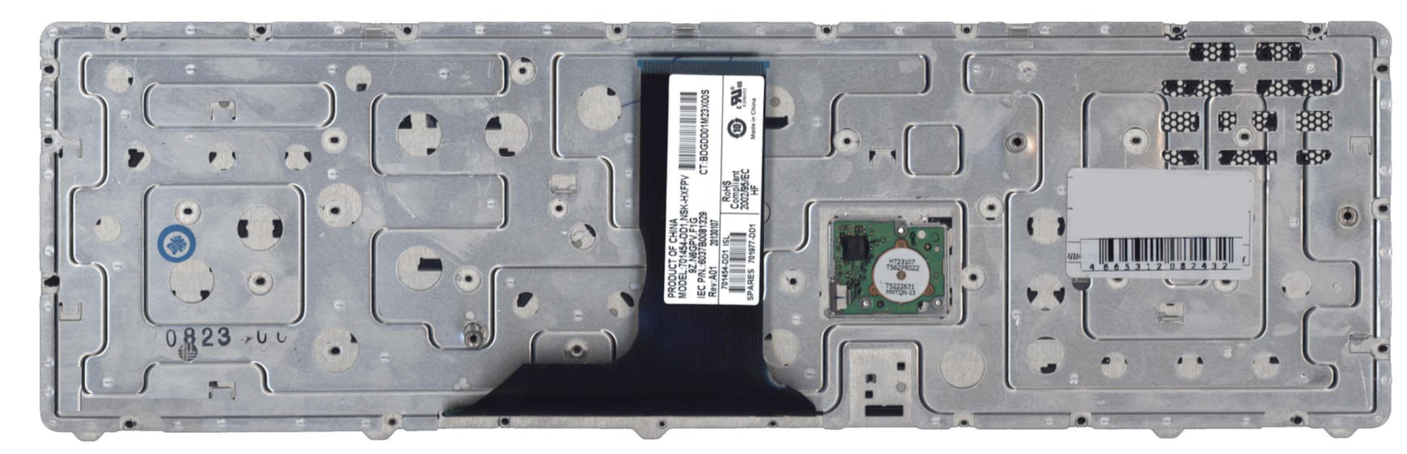 Клавиатура HP Elitebook 8760w с указателем, без подстветки, OEM