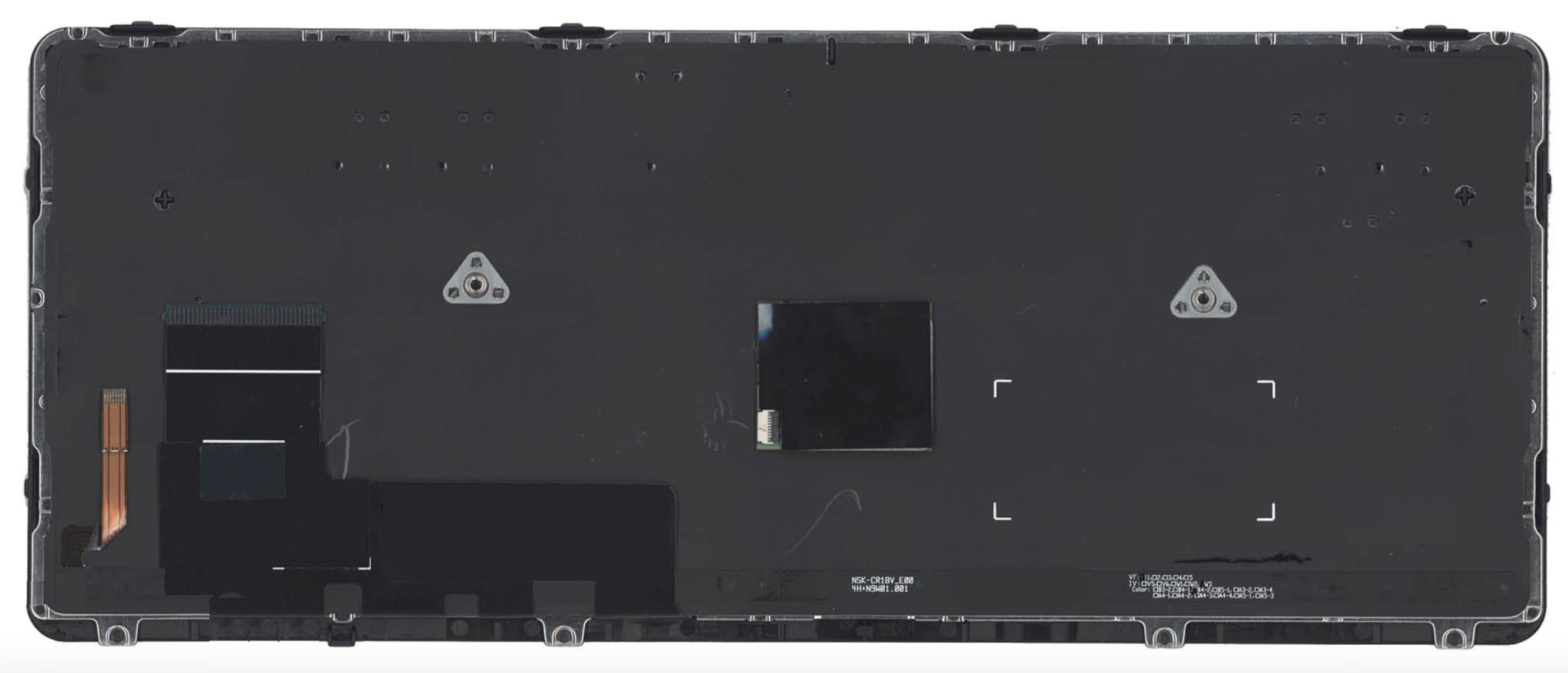 Клавиатура HP Elitebook 820 G1 с черной рамкой, указателем и подсветкой, OEM