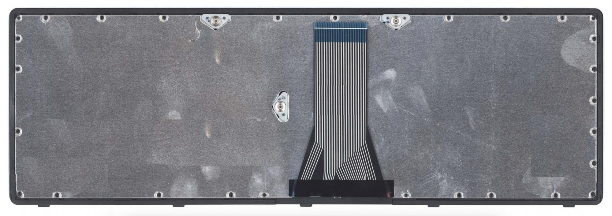 Клавиатура Lenovo IdeaPad Flex G500S с серебристой рамкой, OEM