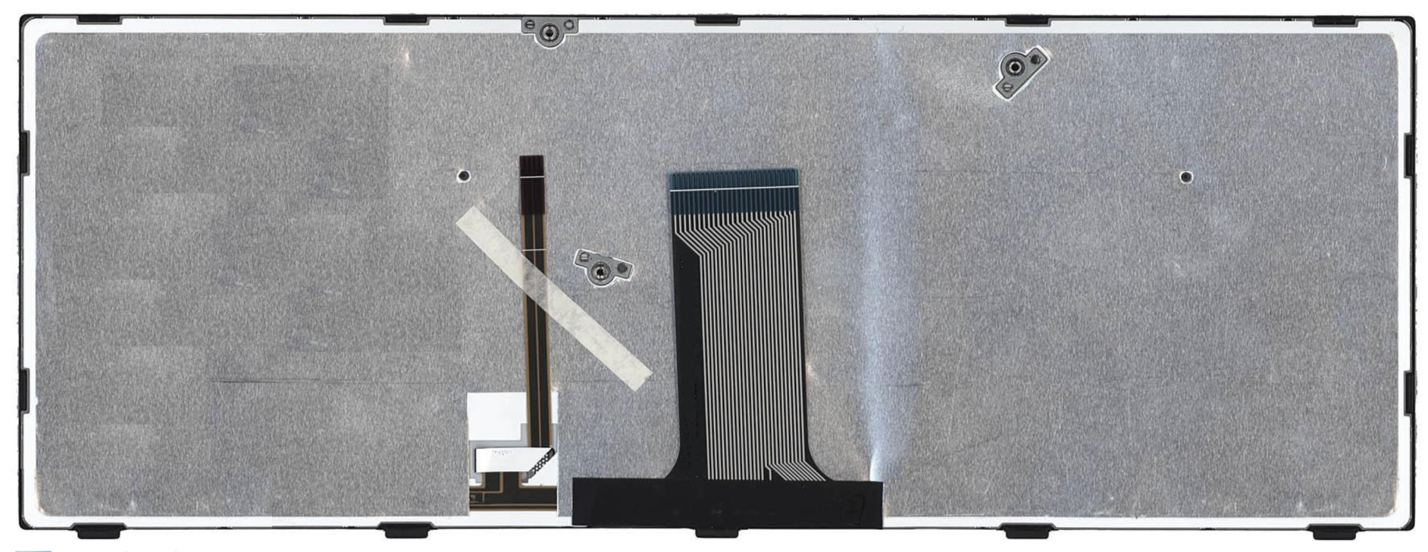 Клавиатура Lenovo IdeaPad Flex 300-14ISK с рамкой, с подсветкой, OEM